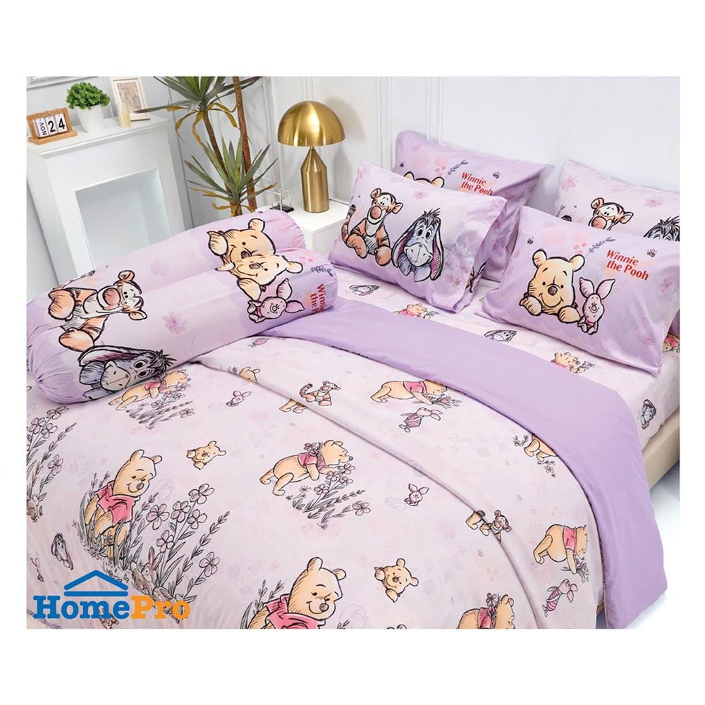 ชุดผ้าปูที่นอน 3.5 ฟุต (ชุด 3 ชิ้น) TULIP WINNIE THE POOH 60113-DLD049