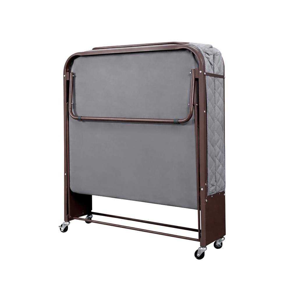 เตียงพับพร้อม TOPPER THAIBULL OLT237-90SM1 สีเทา