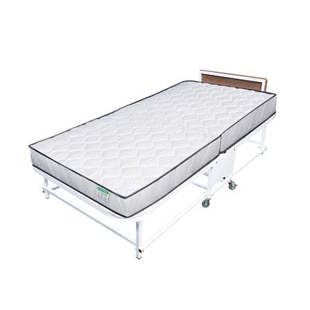 เตียงพับพร้อม TOPPER THAIBULL SSTSFPE245-90 (TNR) สีขาว_0