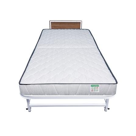 เตียงพับพร้อม TOPPER THAIBULL SSTSFPE245-90 (TNR) สีขาว_1