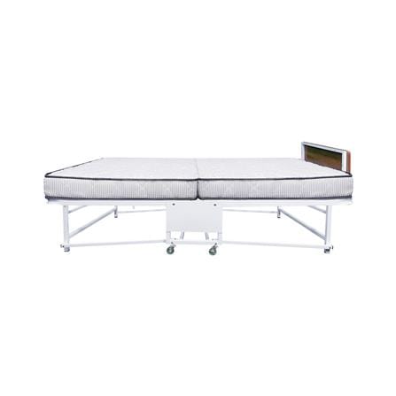 เตียงพับพร้อม TOPPER THAIBULL SSTSFPE245-90 (TNR) สีขาว_2