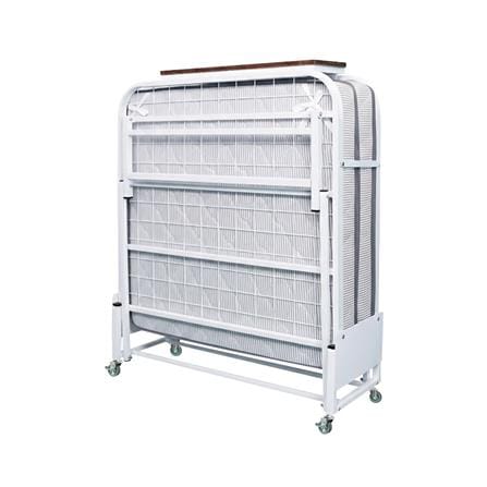 เตียงพับพร้อม TOPPER THAIBULL SSTSFPE245-90 (TNR) สีขาว_3