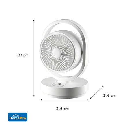 พัดลมตั้งโต๊ะ 6 นิ้ว NIKITO CFS-TD1932R สีขาว_1