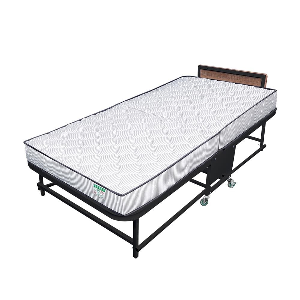 เตียงพับพร้อม TOPPER THAIBULL SSTSFPE245-90 (TNR) สีดำ