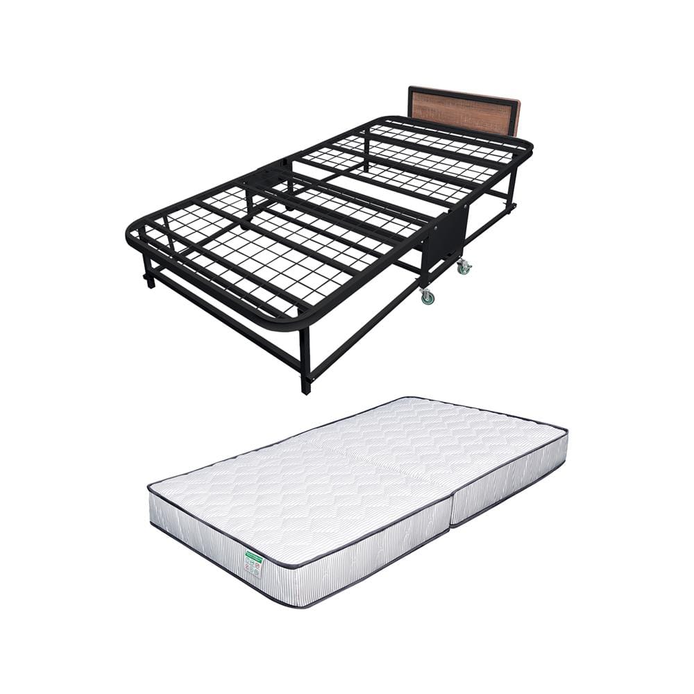 เตียงพับพร้อม TOPPER THAIBULL SSTSFPE245-90 (TNR) สีดำ