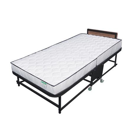 เตียงพับพร้อม TOPPER THAIBULL SSTSFPE245-90 (TNR) สีดำ_0