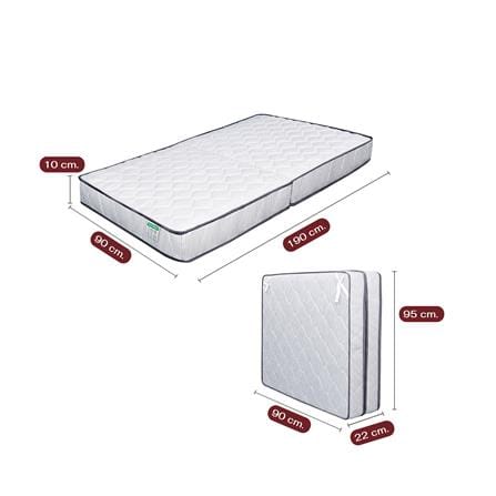 เตียงพับพร้อม TOPPER THAIBULL SSTSFPE245-90 (TNR) สีดำ_11