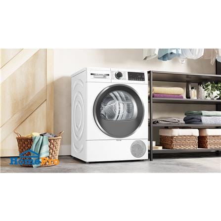 เครื่องอบผ้าฝาหน้า BOSCH WQG25302TH 10 กก. HEAT PUMP สีขาว_7