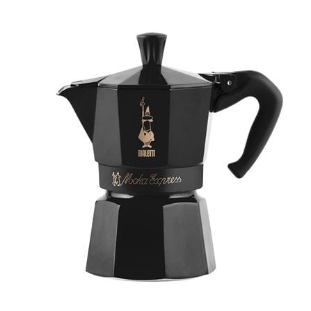 หม้อต้มกาแฟ BIALETTI MOKA MONOGRAM 3 ถ้วย สีดำ_0