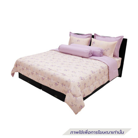 ชุดผ้าปูที่นอน 5 ฟุต (ชุด 6 ชิ้น) SANTAS COTTON USA LILIORA BI_1