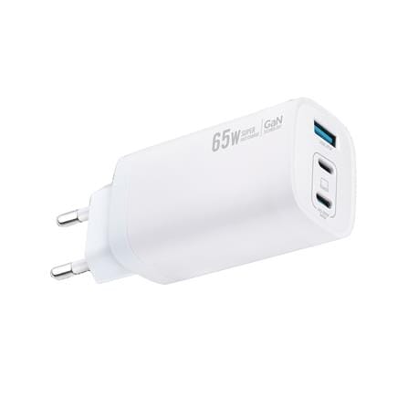 หัวชาร์จอะแดปเตอร์ RIZZ RW-601H 65W สีขาว_0