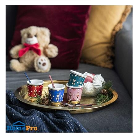 แก้วน้ำ PORCELAIN 90 มล. BIALETTI MAGICO RICORDO (แพ็ก 4 ใบ)_1