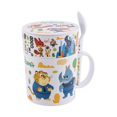 ชุดถ้วยหูเมลามีน 500 มล. SUPERWARE ZOOTOPIA_0