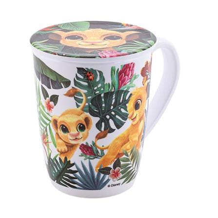 ถ้วยหูเมลามีนพร้อมฝา 450 มล. SUPERWARE LION KING_0