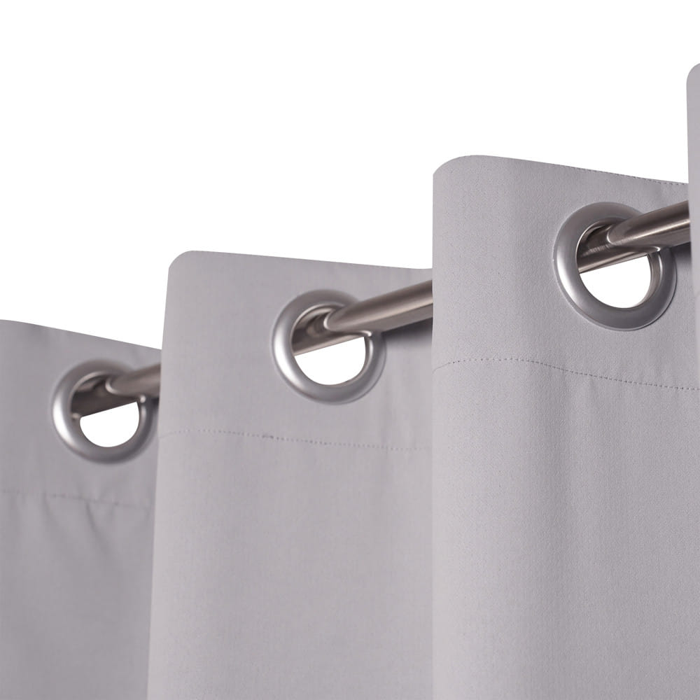 ผ้าม่าน EYELET HOME LIVING STYLE PIM UV 130x220 ซม. สีเทา