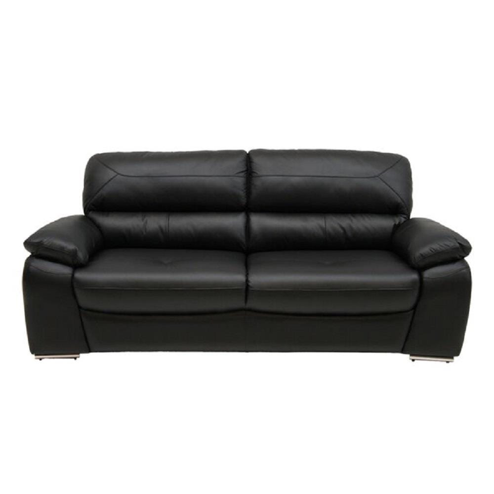 โซฟา 3 ที่นั่ง SOFA SOLUTIONS 19216798 LILONG สีดำ