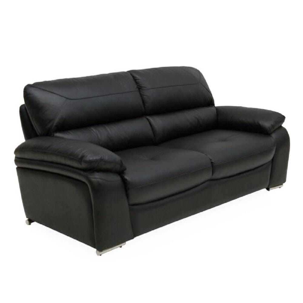 โซฟา 3 ที่นั่ง SOFA SOLUTIONS 19216798 LILONG สีดำ