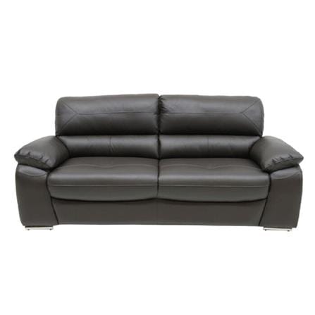 โซฟา 3 ที่นั่ง SOFA SOLUTIONS 19216797 LILONG สีน้ำตาล_1