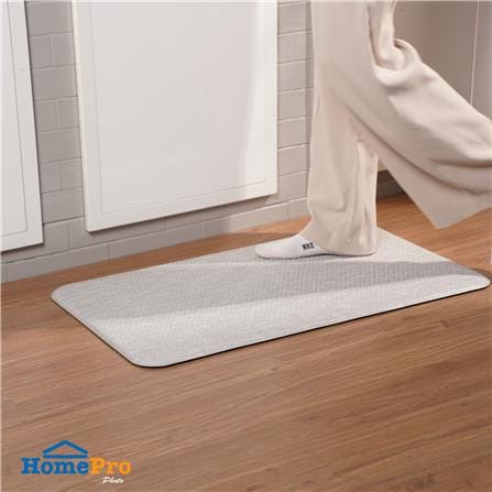 แผ่นรองยืน HOME LIVING STYLE IRIS 44x75 ซม. สีเทา_6
