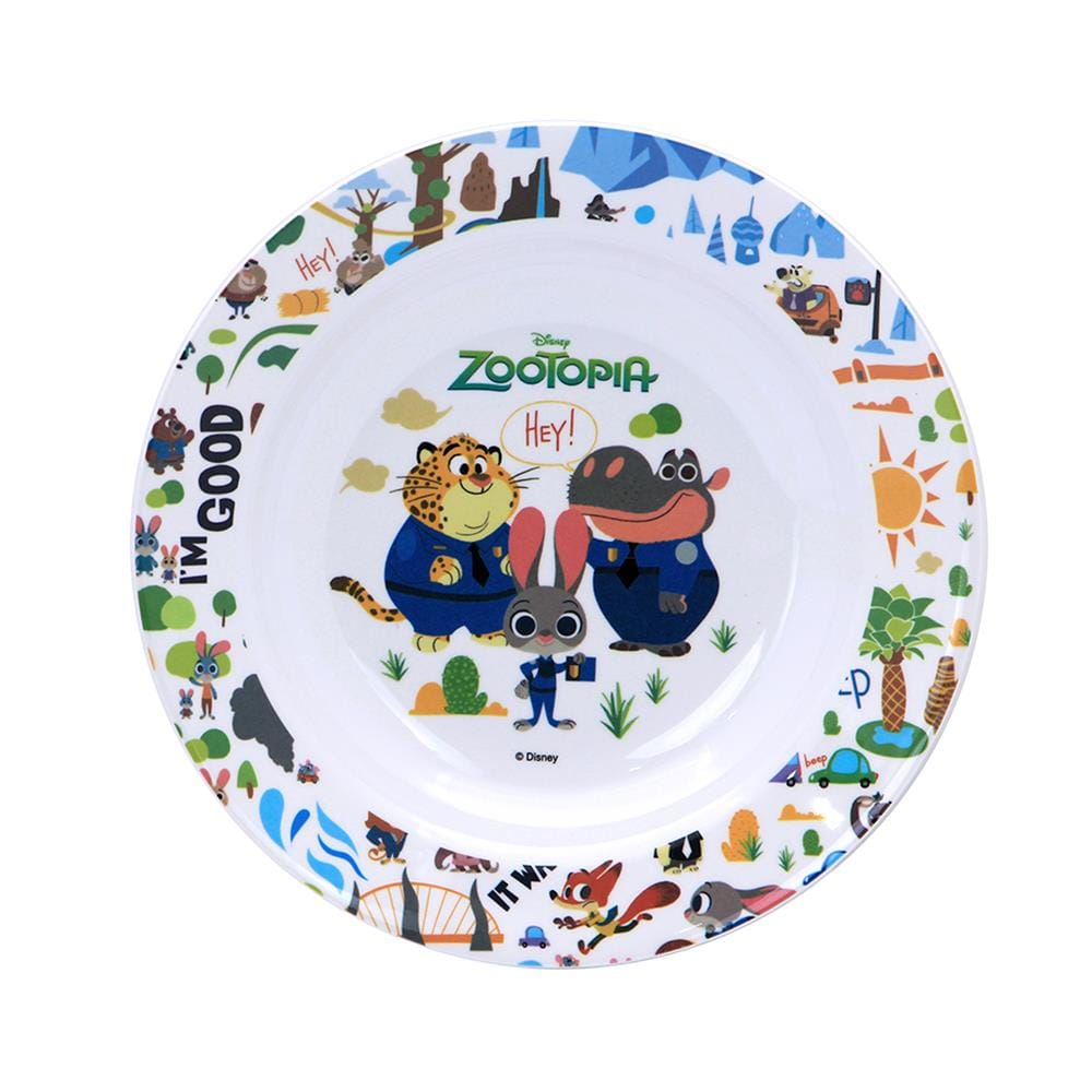 จานลึกเมลามีน 8 นิ้ว SUPERWARE ZOOTOPIA