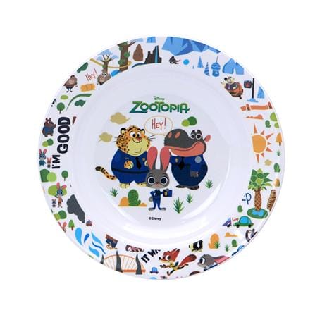 จานลึกเมลามีน 8 นิ้ว SUPERWARE ZOOTOPIA_1