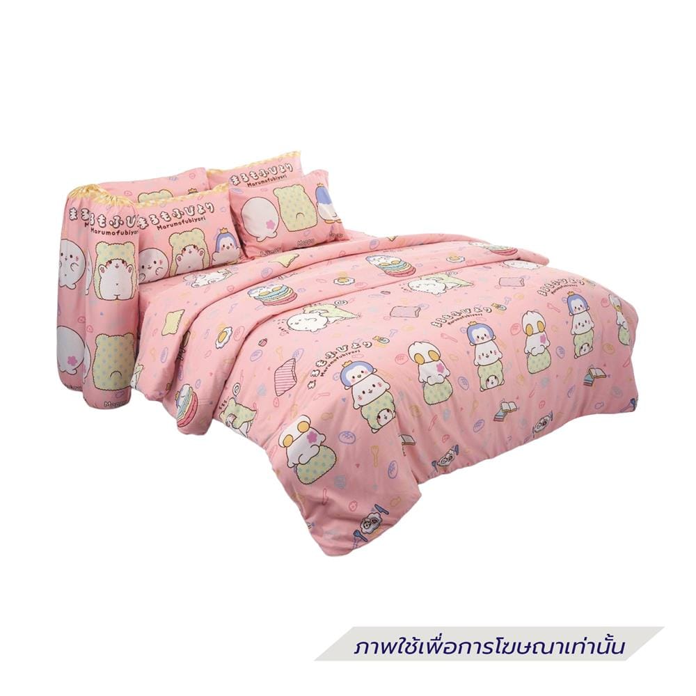 ชุดผ้าปูที่นอน 6 ฟุต (ชุด 5 ชิ้น) FOUNTAIN MARUMOFUBIYORI 70106-FTC161