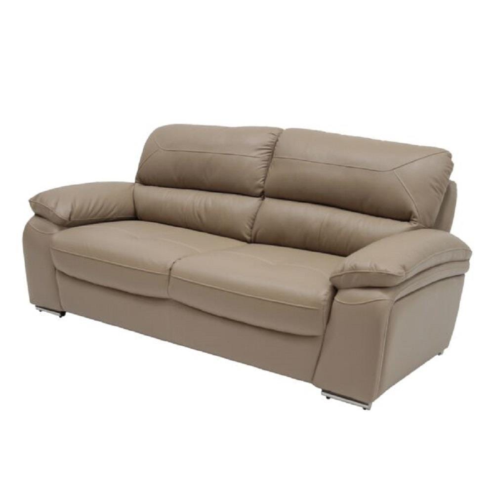 โซฟา 3 ที่นั่ง SOFA SOLUTIONS 19216803 LILONG สีน้ำตาล
