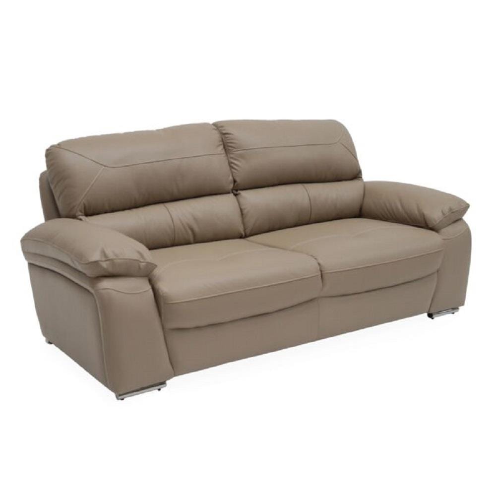 โซฟา 3 ที่นั่ง SOFA SOLUTIONS 19216803 LILONG สีน้ำตาล
