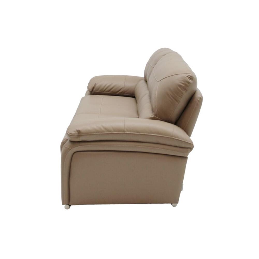 โซฟา 3 ที่นั่ง SOFA SOLUTIONS 19216803 LILONG สีน้ำตาล