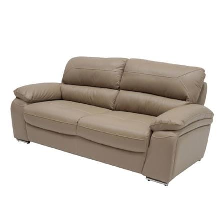 โซฟา 3 ที่นั่ง SOFA SOLUTIONS 19216803 LILONG สีน้ำตาล_0