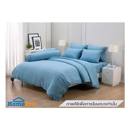ชุดผ้าปูที่นอน 5 ฟุต (ชุด 5 ชิ้น) FOUNTAIN COLOR 70102-FT BLUE05_0