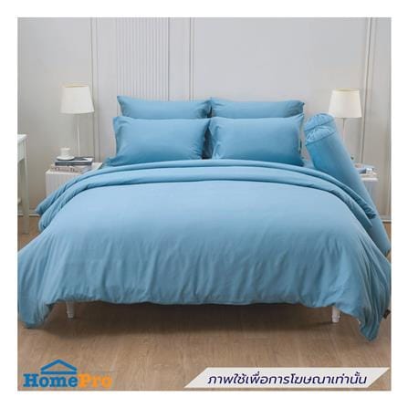 ชุดผ้าปูที่นอน 3.5 ฟุต (ชุด 3 ชิ้น) FOUNTAIN COLOR 70103-FT BLUE05_6