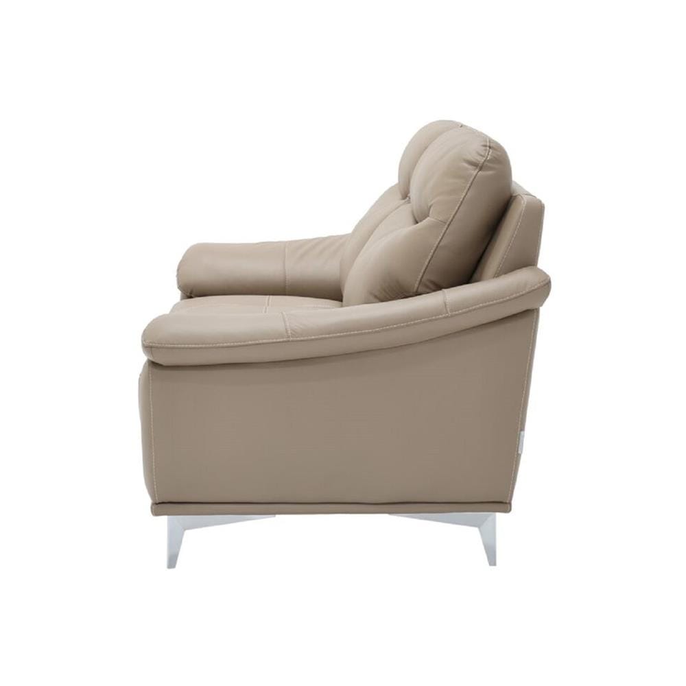 โซฟา 2 ที่นั่ง SOFA SOLUTIONS 19216776 GLOOMMY สีน้ำตาลอ่อน