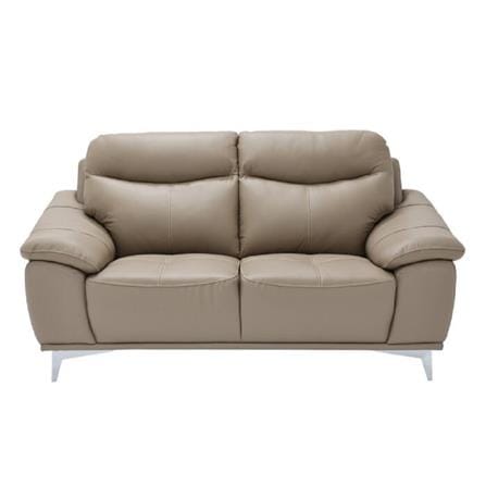 โซฟา 2 ที่นั่ง SOFA SOLUTIONS 19216776 GLOOMMY สีน้ำตาลอ่อน_1