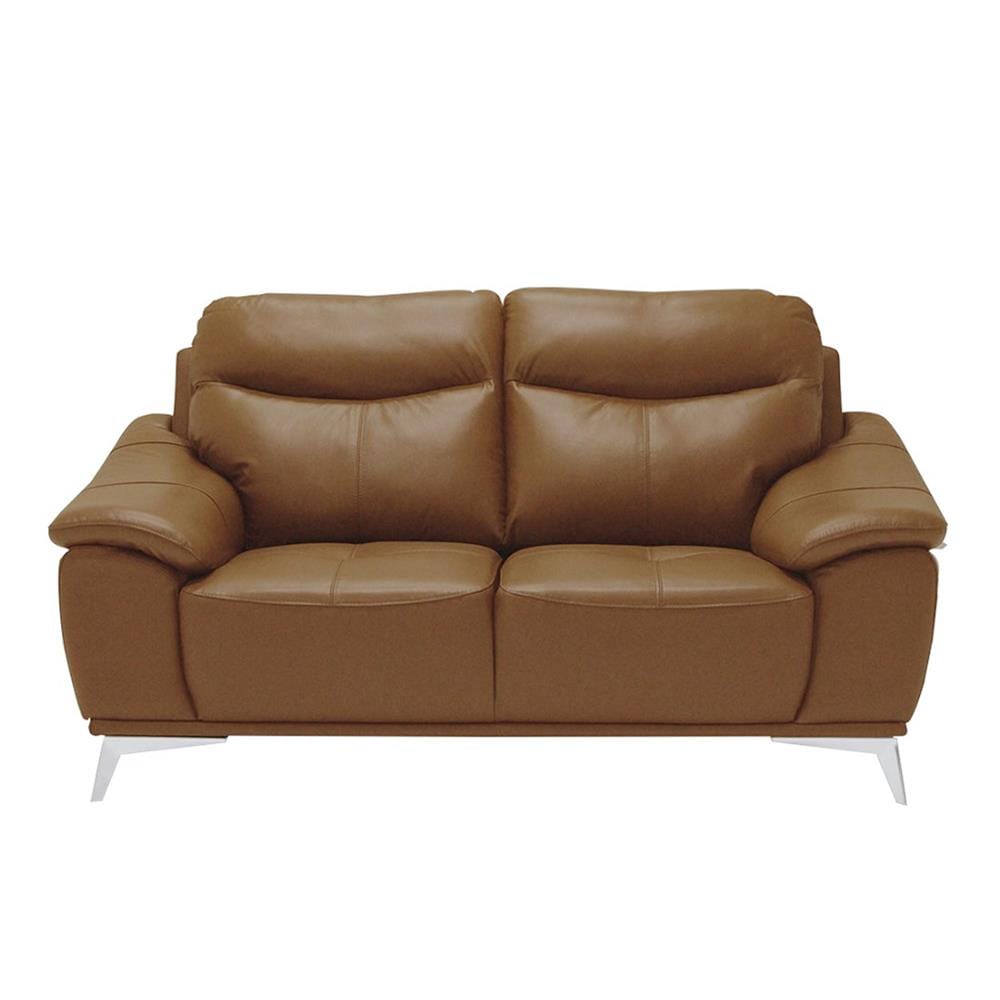 โซฟา 2 ที่นั่ง SOFA SOLUTIONS 19216779 GLOOMMY สีน้ำตาล