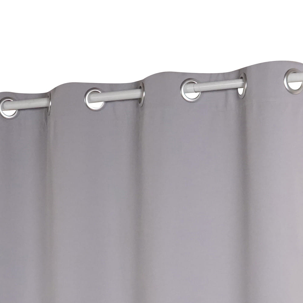 ผ้าม่าน EYELET HOME LIVING STYLE PIM UV 130x160 ซม. สีเทา
