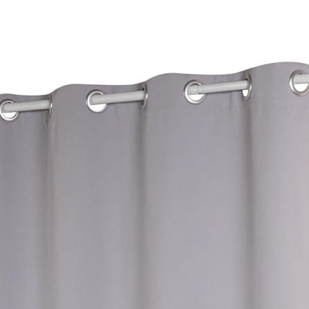 ผ้าม่าน EYELET HOME LIVING STYLE PIM UV 130x160 ซม. สีเทา_2