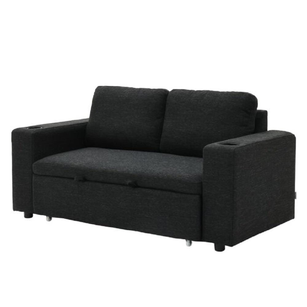 โซฟาเบด 2 ที่นั่ง SOFA SOLUTIONS 19244800 REGAL สีดำ