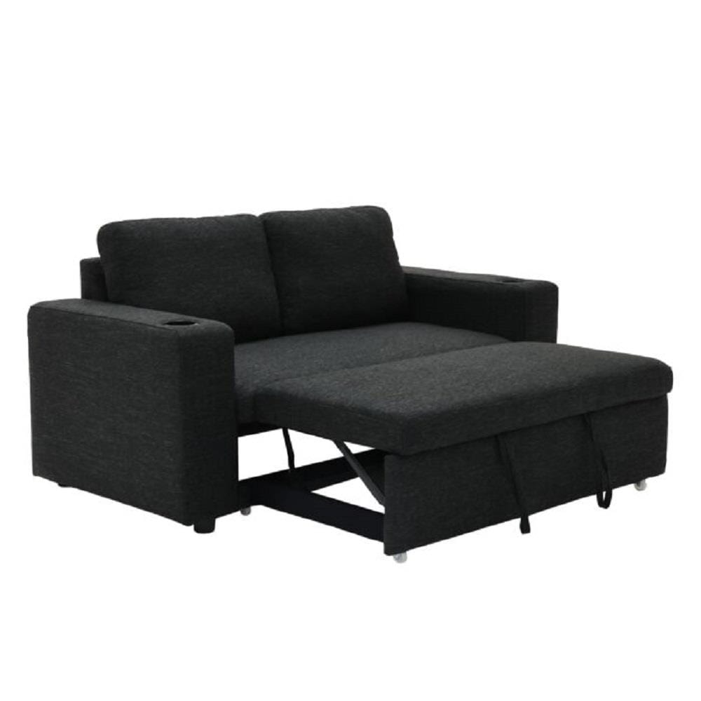 โซฟาเบด 2 ที่นั่ง SOFA SOLUTIONS 19244800 REGAL สีดำ