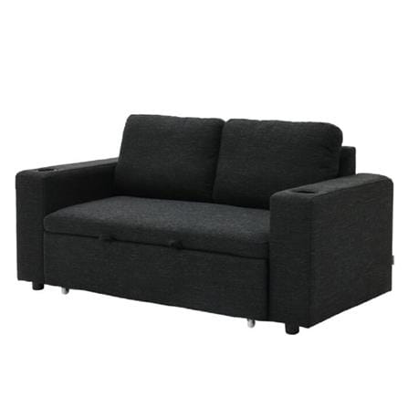 โซฟาเบด 2 ที่นั่ง SOFA SOLUTIONS 19244800 REGAL สีดำ_0