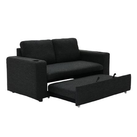 โซฟาเบด 2 ที่นั่ง SOFA SOLUTIONS 19244800 REGAL สีดำ_3