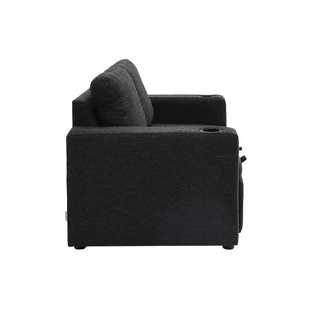 โซฟาเบด 2 ที่นั่ง SOFA SOLUTIONS 19244800 REGAL สีดำ_4
