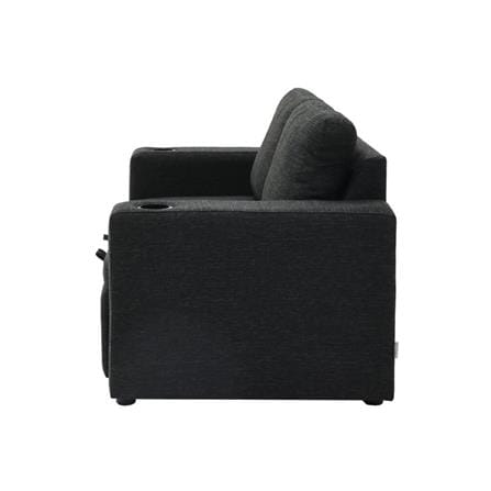โซฟาเบด 2 ที่นั่ง SOFA SOLUTIONS 19244800 REGAL สีดำ_5