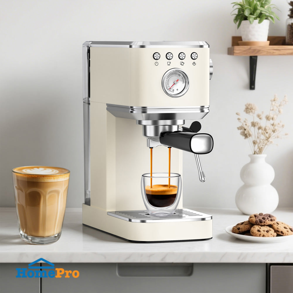เครื่องชงกาแฟเอสเพรสโซ NIKITO ESPRESSO & CAPSULE 2 IN 1 FLAT WHITE