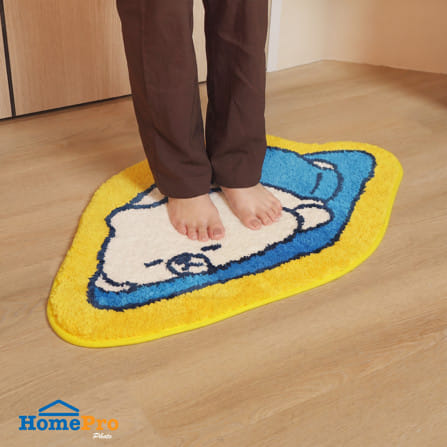 พรม SNAZZ FOAM BEAR SLEEP 50x80 ซม. สีน้ำเงิน_5