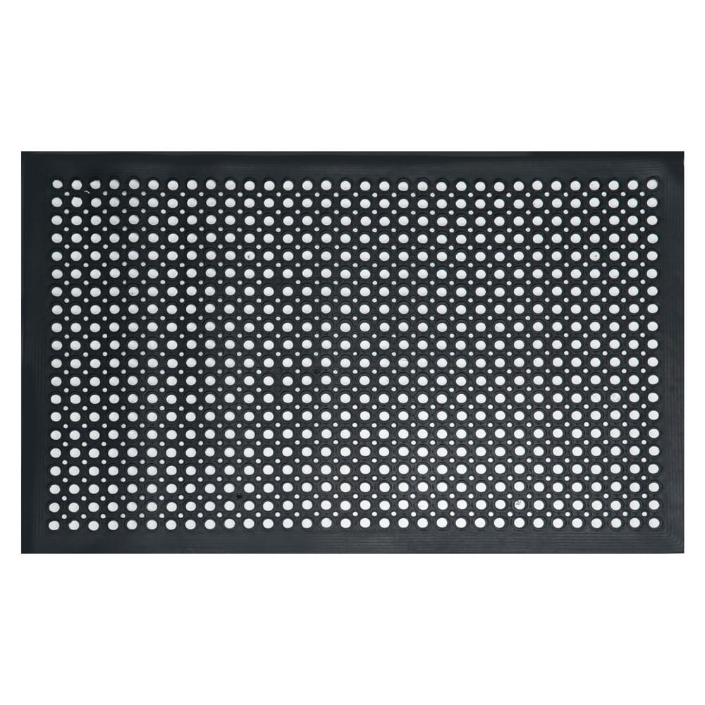 แผ่นยางกันลื่น HOME LIVING STYLE HONEYCOMB 80x120 ซม. สีดำ