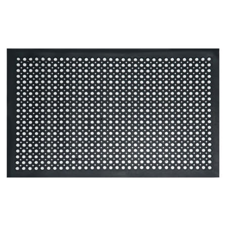 แผ่นยางกันลื่น HOME LIVING STYLE HONEYCOMB 80x120 ซม. สีดำ_0
