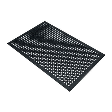 แผ่นยางกันลื่น HOME LIVING STYLE HONEYCOMB 80x120 ซม. สีดำ_1