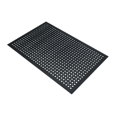 แผ่นยางกันลื่น HOME LIVING STYLE HONEYCOMB 80x120 ซม. สีดำ_1