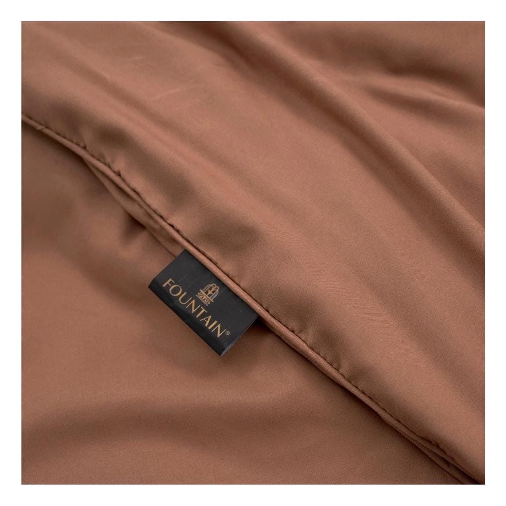 ชุดผ้าปูที่นอน 5 ฟุต (ชุด 6 ชิ้น) FOUNTAIN COLOR 70204-FT MOCHA